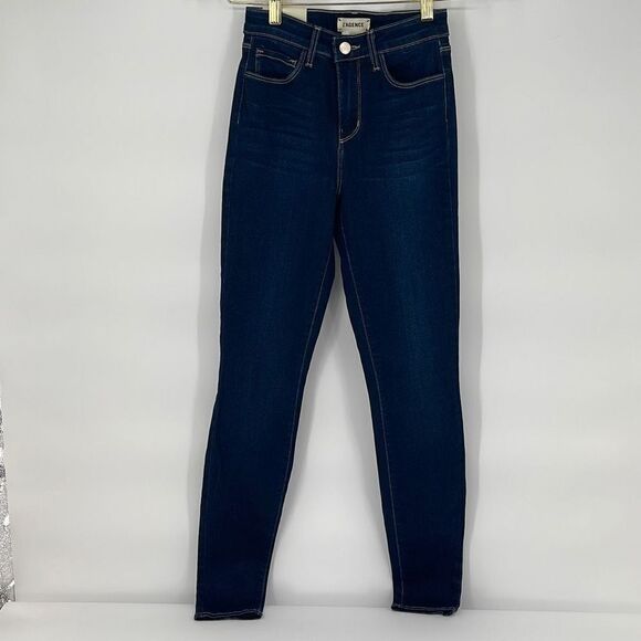 L’AGENCE Marguerite Jean‎ High Rise Skinny Stretch Columbia Blue Size 24 - Picture 7 of 12